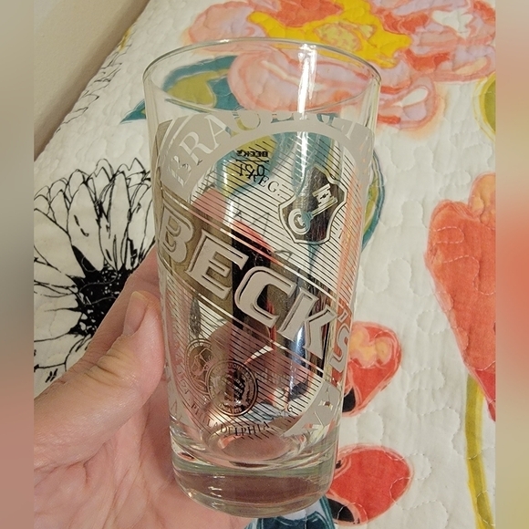 Beck's Beer Glasses (4 pcs) - Picture 2 of 5